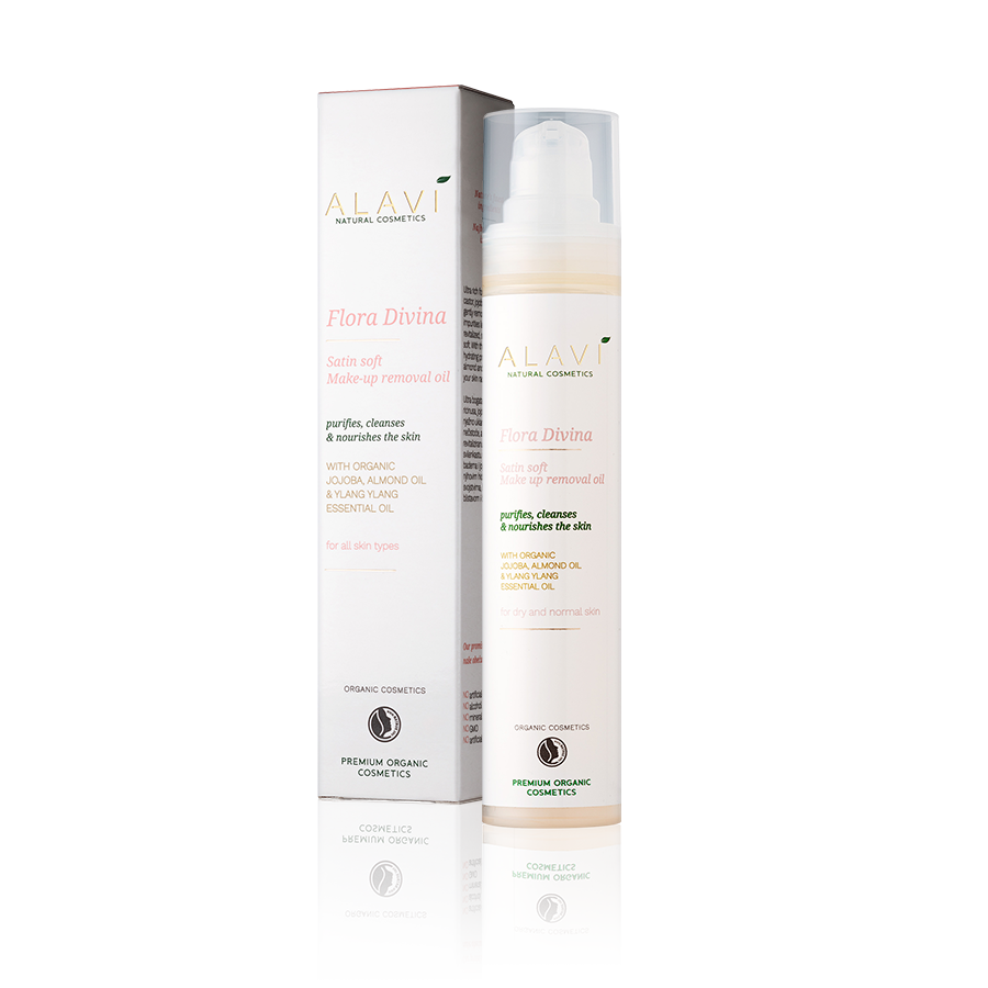 Flora Divina Satin soft make up removal oil